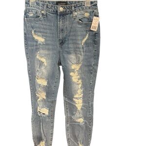 Juicy Couture med Blue destroyed Venice Boyfriend Jeans